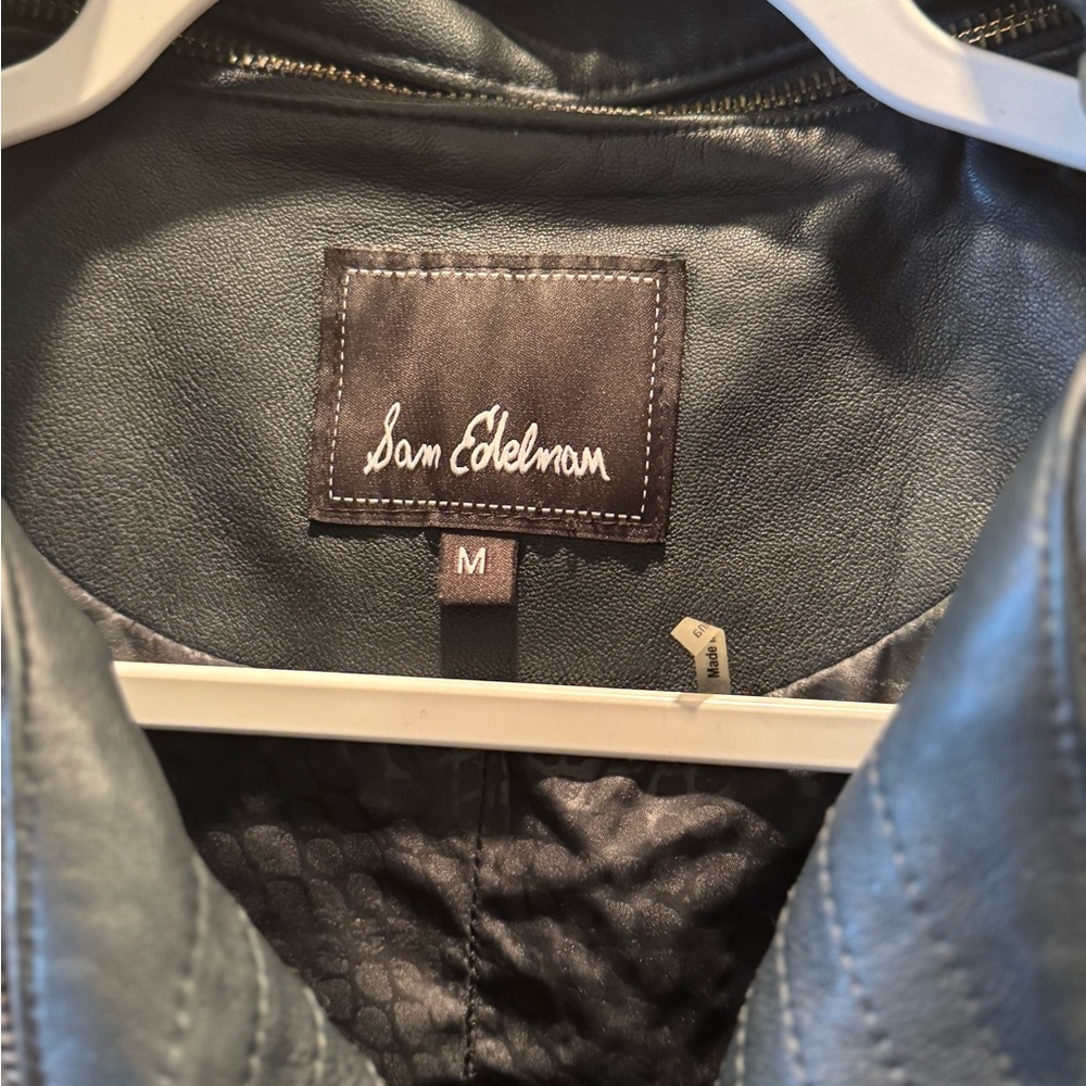 Sam Edelman Leather Jacket - Picture 6 of 10